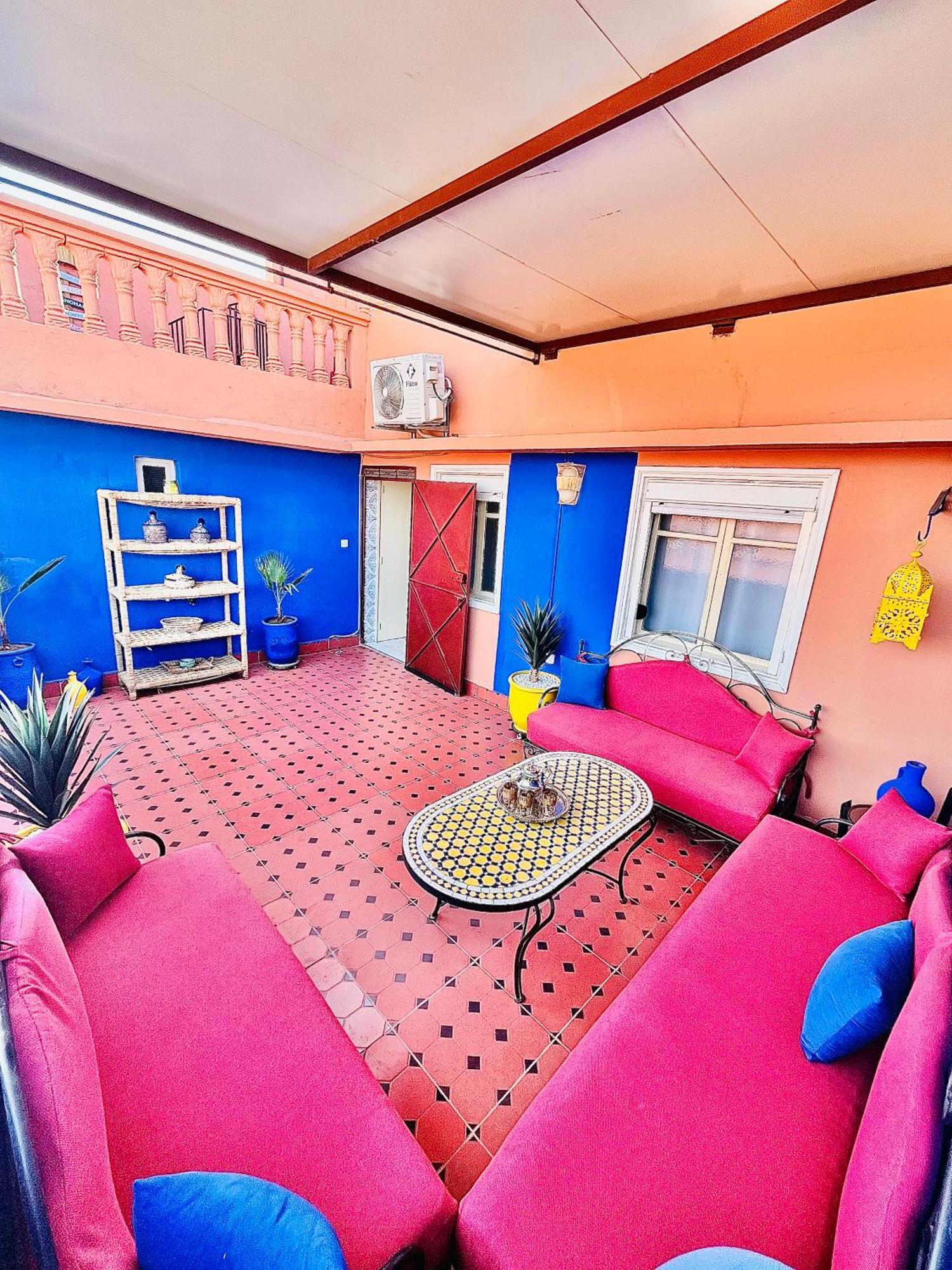 Apartment With Ac And A Nice Private Terrace Appartement Climatise Avec Une Jolie Terrasse Privee Маракеш Екстериор снимка