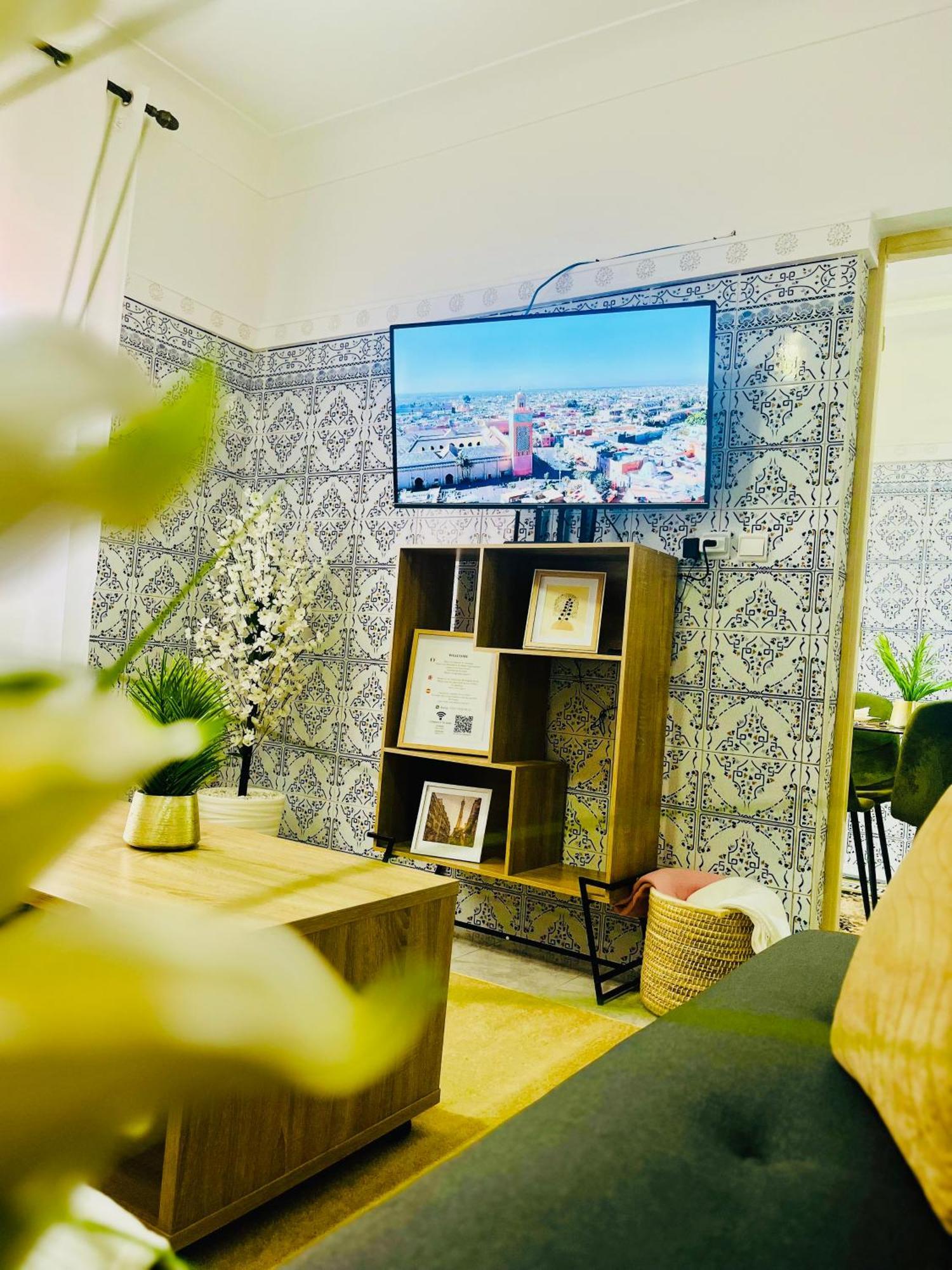 Apartment With Ac And A Nice Private Terrace Appartement Climatise Avec Une Jolie Terrasse Privee Маракеш Екстериор снимка